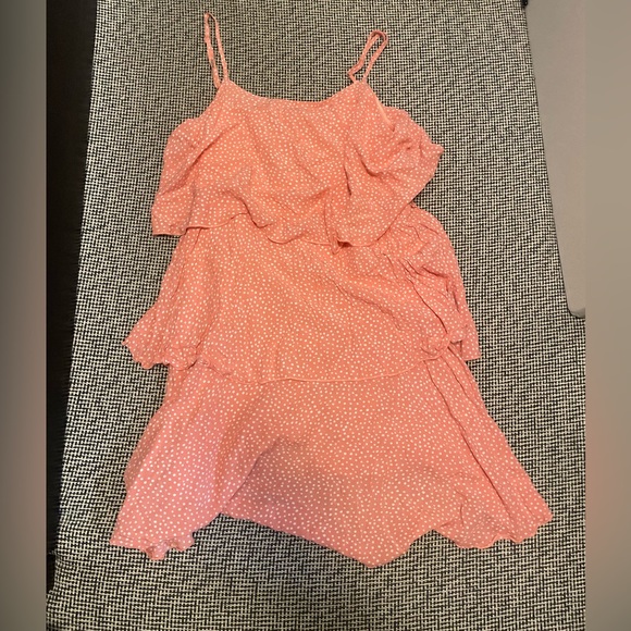 Dresses & Skirts - Pink Polka Dot Dress
